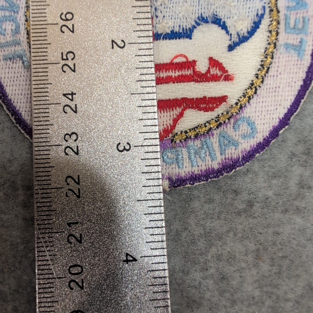 Tennessee Valley Council Boy Scout Camporee Patch 1935 1991 American Flag Emblem - Picture 3 of 3